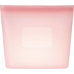 シリコーン保存バッグ　薄型（７００ｍｌ） オールドラズベリー 000DH6310の画像