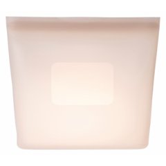 シリコーン保存バッグ　薄型（７００ｍｌ） ベージュグレー 000DH6313の画像