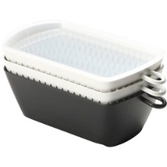 角型チリトリザルボウル　フタ付　４点セット CZBS-04画像