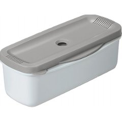 電子レンジスチームパスタメーカー グレー MWPSM1GRの画像