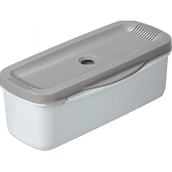 電子レンジスチームパスタメーカー グレー MWPSM1GR画像