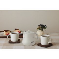 サーモス　ティーポット（４５０ｍｌ） ライトグレー TTE-450LGY画像