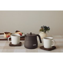 サーモス　ティーポット（４５０ｍｌ） ブラウン TTE-450BW画像