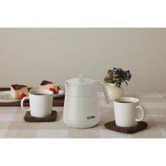 サーモス　ティーポット（７００ｍｌ） ライトグレー TTE-700LGY画像