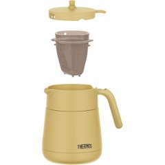 サーモス　ティーポット（７００ｍｌ） ベージュ TTE-700BE画像