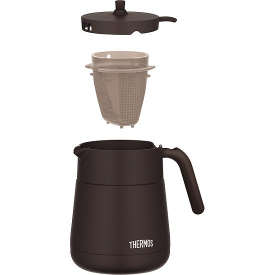 サーモス　ティーポット（７００ｍｌ） ブラウン TTE-700BW画像