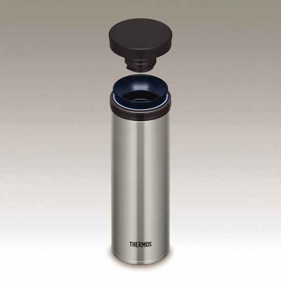 サーモス　ケータイマグ　クリアステンレス（５００ｍｌ） JNO-500CS 画像