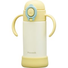 ピーコック　ハンドル付きベビーストローマグ イエロー APB-R35Yの画像