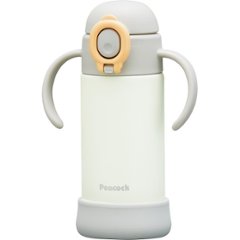 ピーコック　ハンドル付きベビーストローマグ グレー APB-R35Hの画像