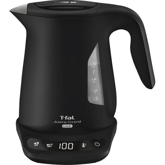 ティファール　ジャスティンロックコントロ—ル　１．２ｌ ブラック KO823NJP画像