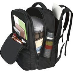 メイトイン　ラップトップ　バックパック　１７インチ ブラック 1197BLK17画像