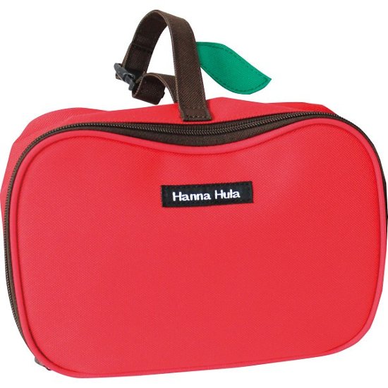 ハンナフラ　りんごマルチポーチ（おむつポーチ） アップルレッド CPOP-24画像