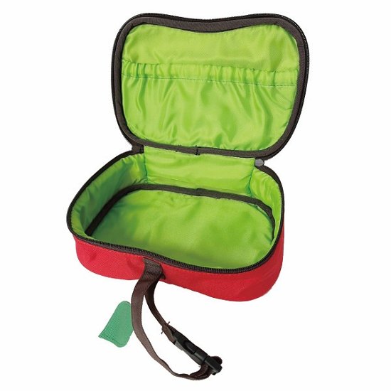 ハンナフラ　りんごマルチポーチ（おむつポーチ） アップルレッド CPOP-24画像