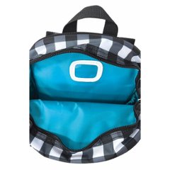 ハンナフラ　キッズ　リュックサック ギンガムブラック CRU-GBK画像