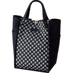 レゾリヴァード　パイピングトート ブラック bg024BKの画像