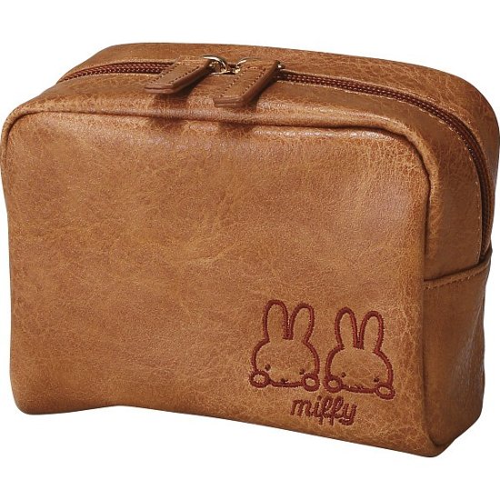 ディック・ブルーナ　ミッフィーポーチ ブラウン BN2072BR-8画像