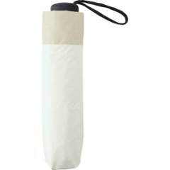 ジミージー　晴雨兼用ＵＶ加工　折りたたみ傘（５５ｃｍ） オフホワイト・ベージュ１ 1759906画像