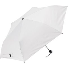 ウォーターフロント　ＺＥＮＴＥＮＫＯＵ折たたみ傘５５ｃｍ スモーキーホワイト S355-1127WH1-BBの画像