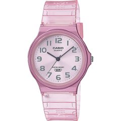 カシオ　スケルトンウォッチ ピンク MQ-24ｰ4BJHの画像