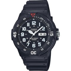 カシオ　スタンダードウォッチ ブラック MRW200HJ1BJHの画像