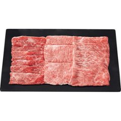 銀座吉澤　松阪牛　モモ・カタ（ウデ）・ロース　すき焼き用（計７００ｇ） 1691814の画像