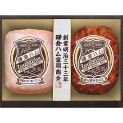 鎌倉ハム富岡商会　特選ホワイトロースハム・直火焼やきぶた２本詰め KDS-54Tの画像
