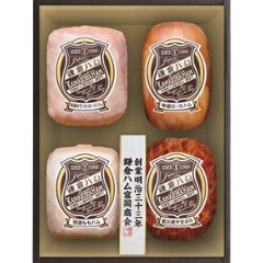 鎌倉ハム富岡商会　特選ハム・直火焼やきぶた４本詰め KDS-15Tの画像