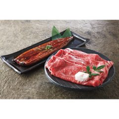 神戸ビーフ（モモすき焼き肉）＆鹿児島県産うなぎ蒲焼 1780983画像