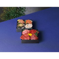 雫監修　天然マグロのお刺身セット　二段重 1744243画像