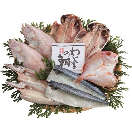 わじまの朝干物セット５種９枚 1747137画像