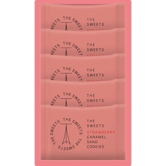 ザ・スウィーツ　苺キャラメルサンドクッキー（５個） SSB5画像
