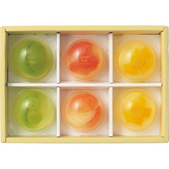 ザ・スウィーツ　フルフルフルーツゼリー（６個） SFFFG6画像