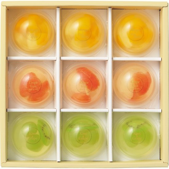 ザ・スウィーツ　フルフルフルーツゼリー（９個） SFFFG9画像