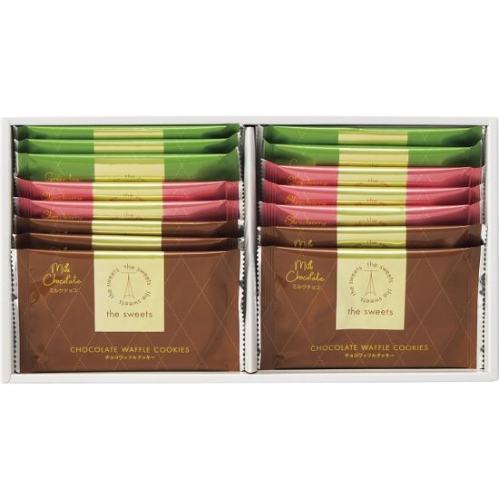 ｔｈｅ　ｓｗｅｅｔｓ　チョコワッフルクッキー（１５枚） TWC-10画像