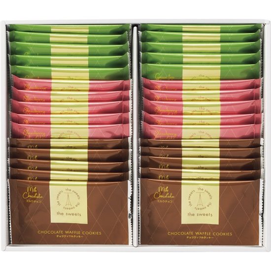 ｔｈｅ　ｓｗｅｅｔｓ　チョコワッフルクッキー（３０枚） TWC-20画像