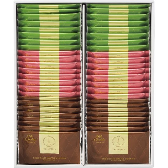 ｔｈｅ　ｓｗｅｅｔｓ　チョコワッフルクッキー（４８枚） TWC-30画像