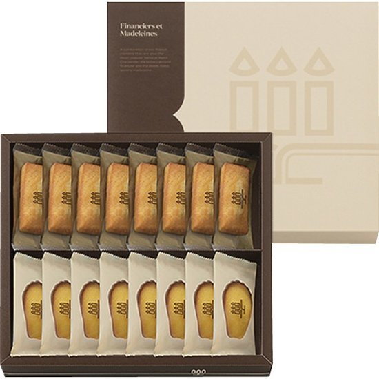 アンリ・シャルパンティエ　フィナンシェ・マドレーヌ詰合せ（１６個） HFM-25N2 画像