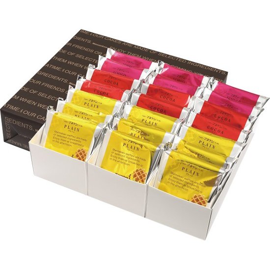 マネケン　ワッフルギフトセット（２１個） 21-PCIG 画像