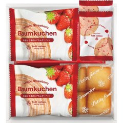 あまおう苺バウムクーヘン＆プチフィナンシェ FAO-15RDの画像