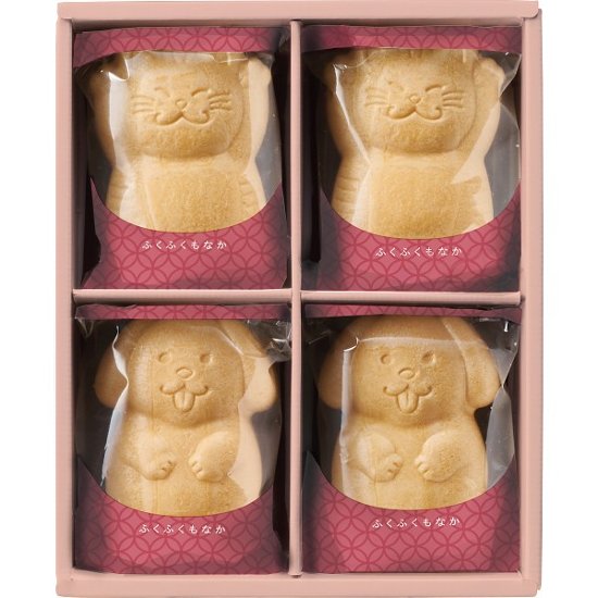 菓匠八　ふくふくもなか（４個） HFM12画像