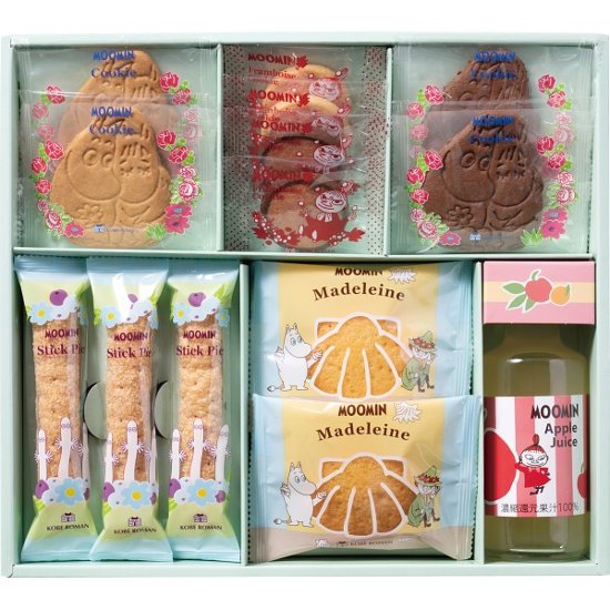 ムーミン　ジュース＆スイーツセット MS-20R画像