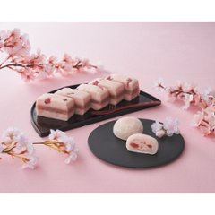 新杵堂　桜ふわふわ・苺ムース大福セット 1745430画像