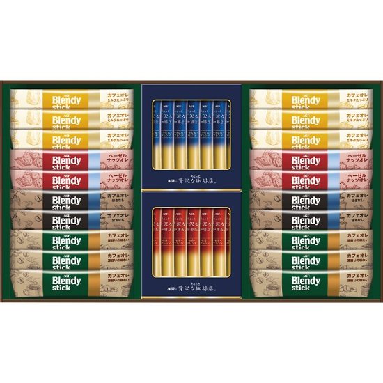 ＡＧＦ　スティックカフェオレ＆ブラック　アソートギフト BZTｰ30D画像