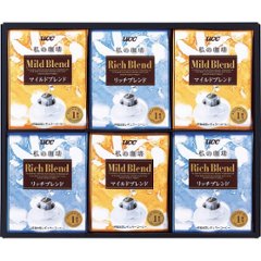 ＵＣＣ　一杯抽出型レギュラーコーヒー「私の珈琲」ギフト（２種２４個） SMD-30Aの画像