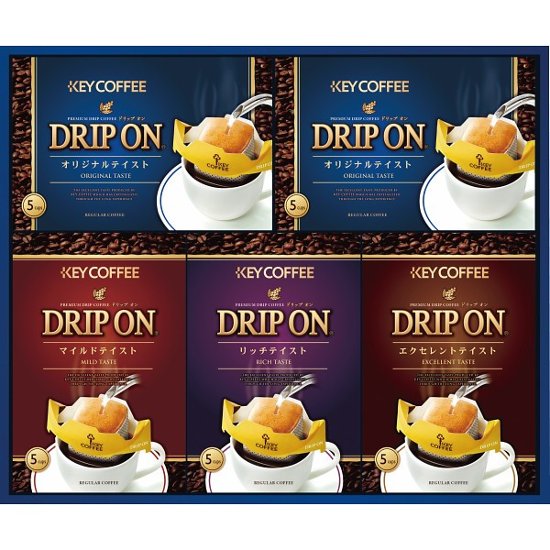 キーコーヒー　ドリップオンコーヒーギフト（２５袋） CAG-25N画像