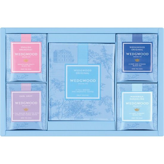 ウェッジウッド　シグニチャー　ティーバッグ＆ドリップコーヒー WBD15画像