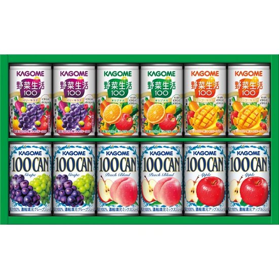 カゴメ　すこやかファミリーギフト（１２本） KSR-15P画像