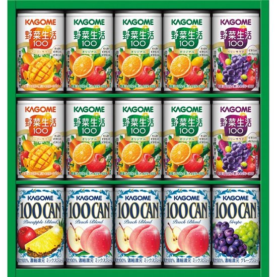 カゴメ　すこやかファミリーギフト（１５本） KSR-20H画像