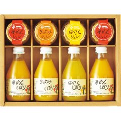 伊藤農園　果汁１００％ピュアジュース＆ジュレセット V-023 の画像