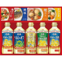 日清ヘルシーオイル＆バラエティ調味料ギフト N-30Aの画像